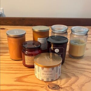 Assorted Scented Candles Collection